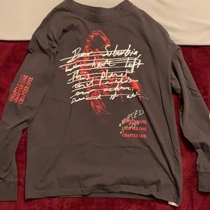 Cotton On Grey Graphic Long Sleeve Shirt